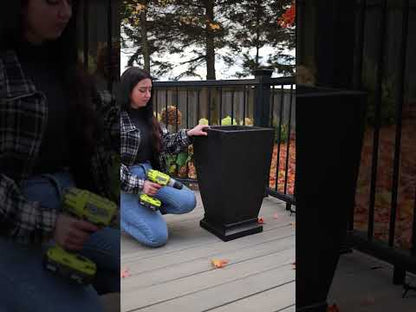 Mayne Wyndham 24-Inch Self-Watering Tall Planter with Removable Planting Insert