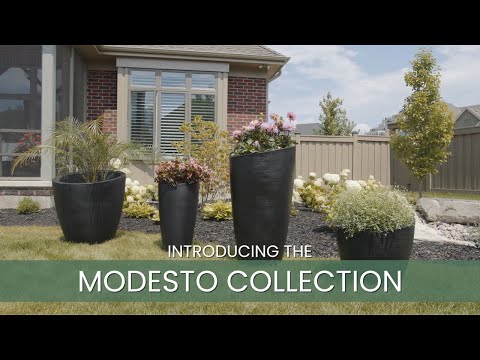 Modesto 20in Round Planter
