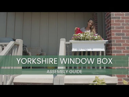 Yorkshire 2ft Window Box - White